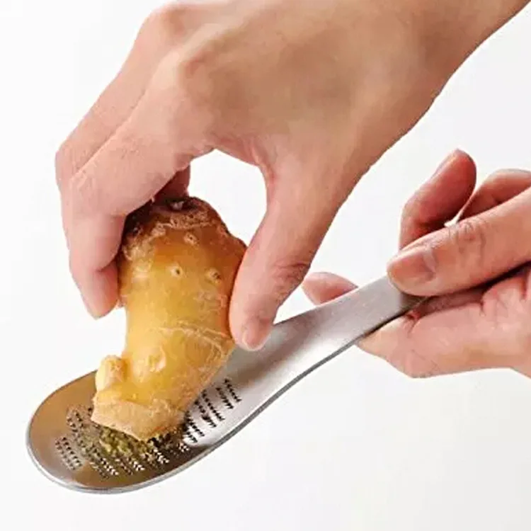 Утолщенная измельчитель из нержавеющей стали для имбиря терка чеснока пюре и