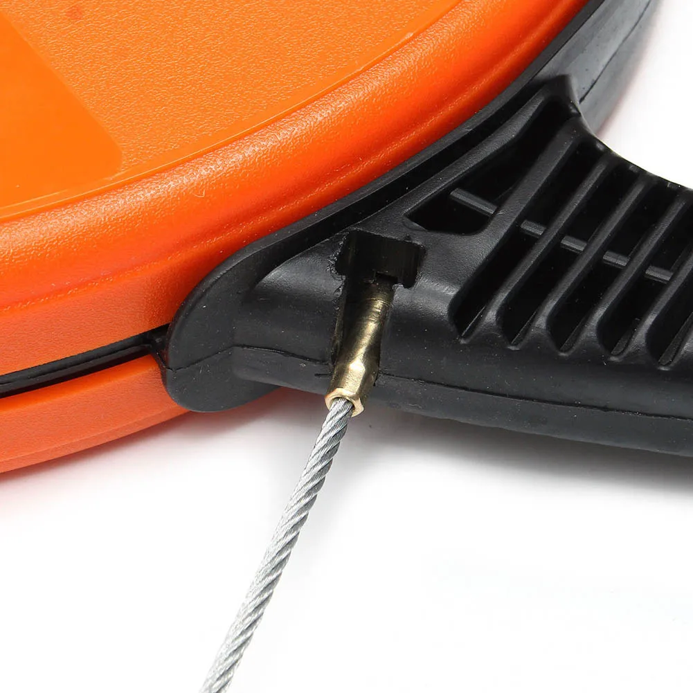 

Portable 30Meter Fiberglass Fish Tape Reel Puller Conduit Ducting Rodder Pulling Wire Cable Fishing Tool HVR88