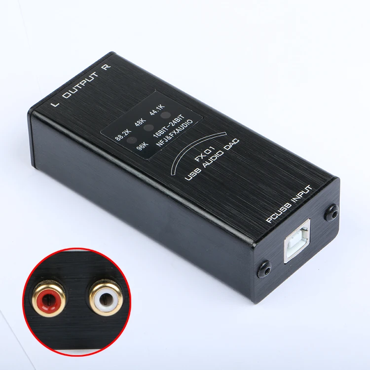 Новинка 2017 звуковая карта FX Audio USB DAC аудио декодер дисплей дискретизации SA9023 PCM5102