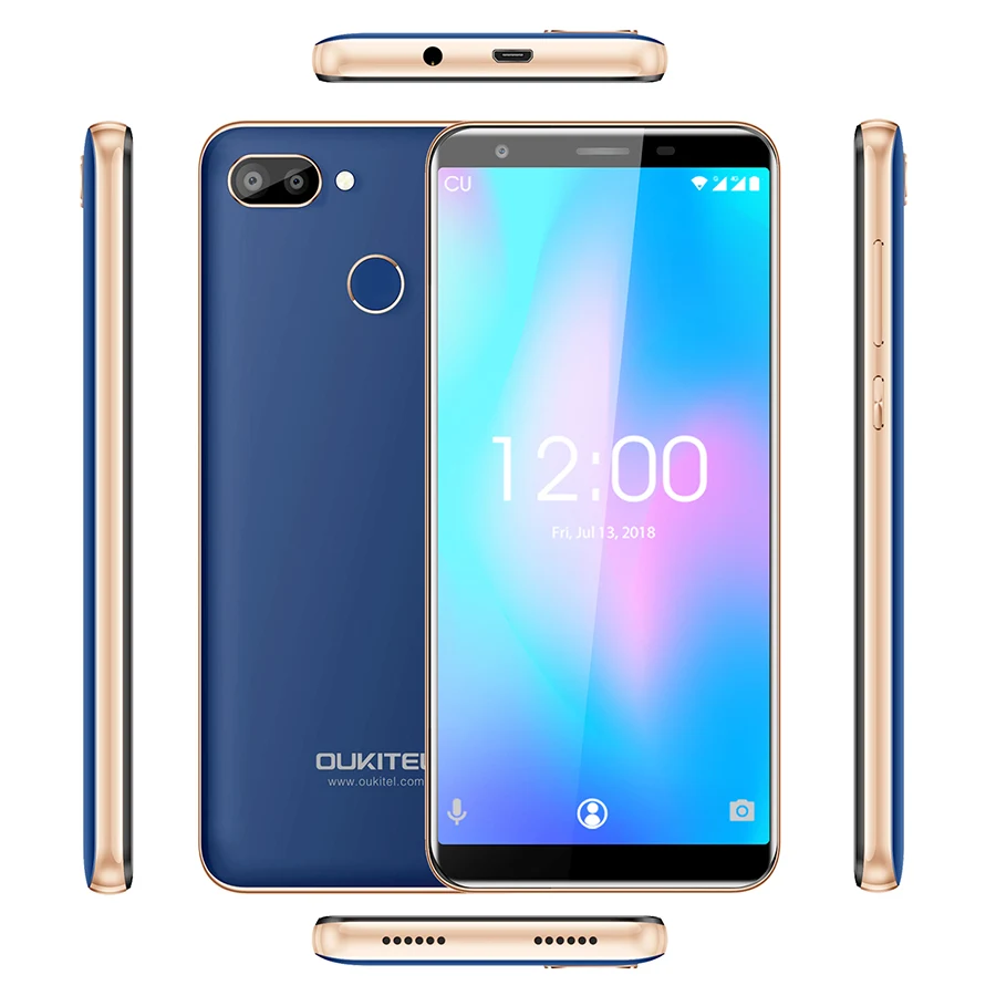 OUKITEL C11 Pro 5 &quot18:9 Android 8 1 мобильный телефон MT6739 четырехъядерный 3G ram 16G rom 4G отпечаток