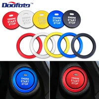car styling engine start stop button rings styling stickers auto accessories for subaru brz impreza xv forester outback legacy