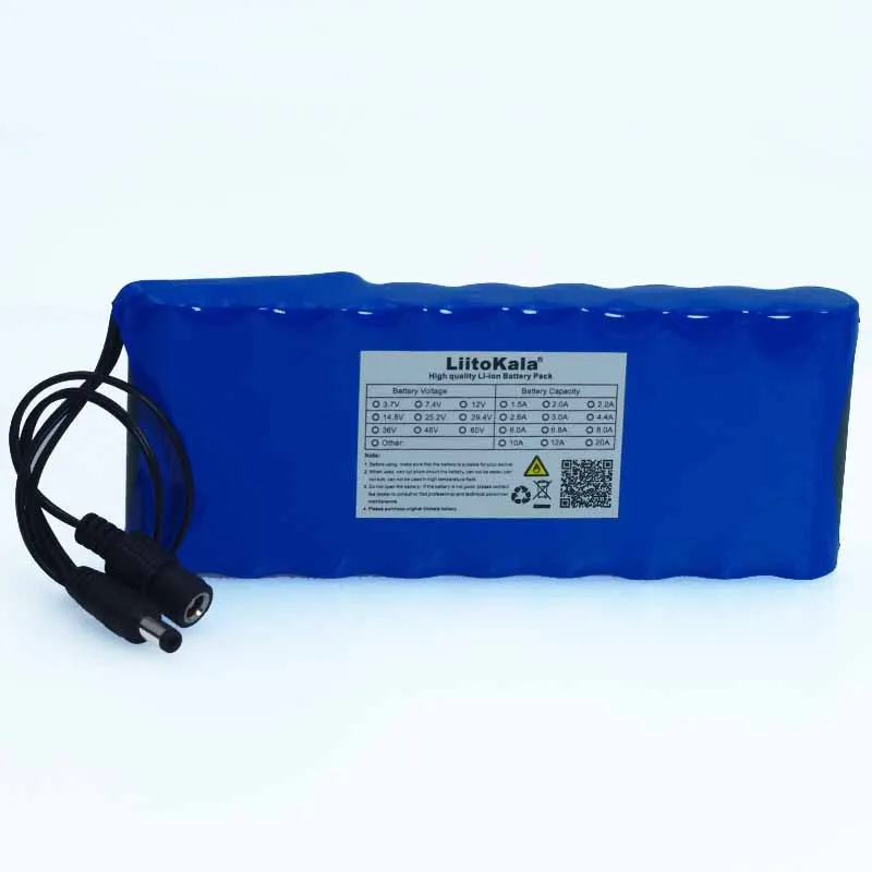 12 v 9.8Ah 9800mAh 18650 перезаряжаемые батареи 12,6 V литий-ионный аккумулятор Защитная плата CCTV монитор батарея DC 5,5*2,1 мм