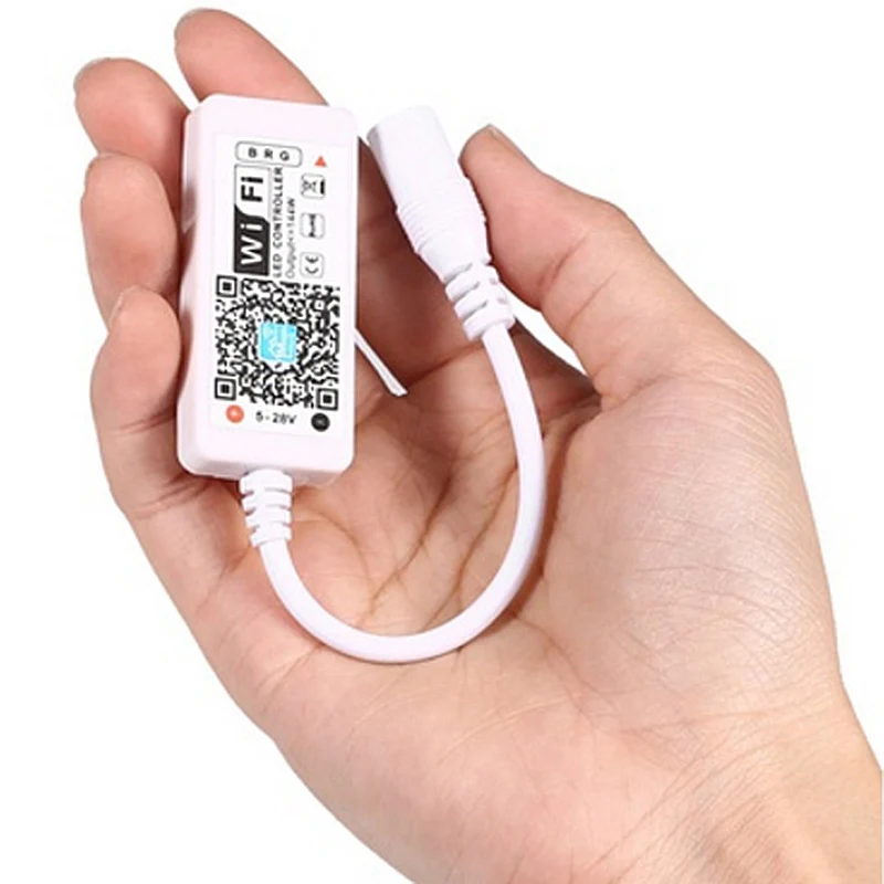 DC5-28V мини RGB Wifi умный контроллер диммер выход 3 канала работает на Android / IOS