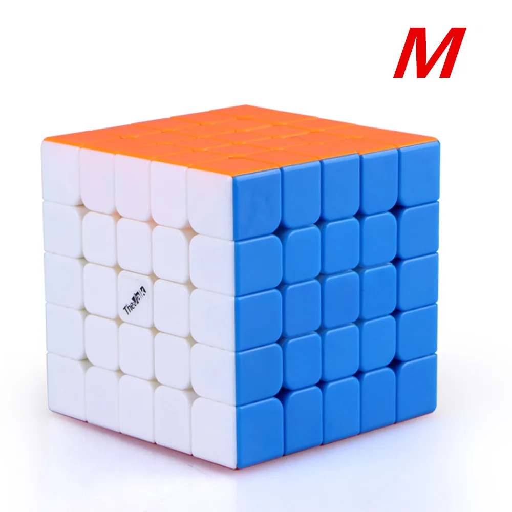 Cuber speed Qiyi Valk 5 M Black 5x5 Mofangge Valk 5m Stickerless speed cube