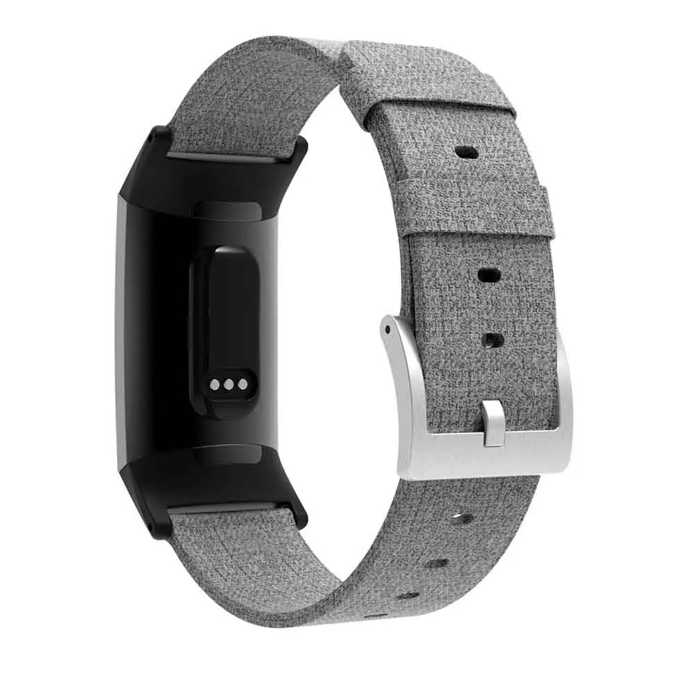 Новый тканевый нейлоновый ремешок для Fitbit Charge 3 смарт браслет сменный часов