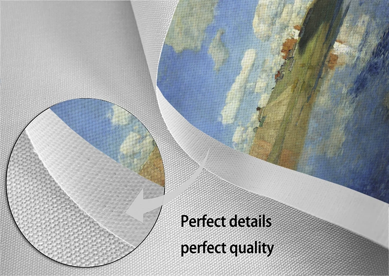 Левитан пейзаж озеро Холст Картина Декор стены жикле искусства фотографии для