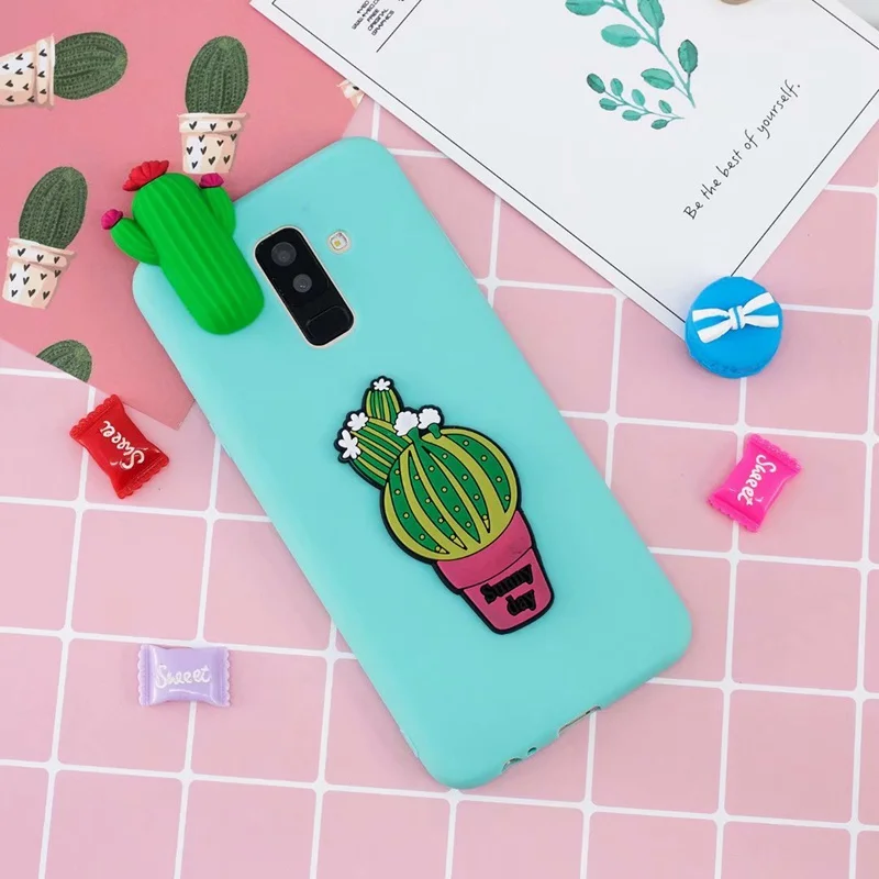 3D Cute Panda Bear Silicone Case for Samsung Galaxy A6/A8 Plus/J2/J3 Pro/J6 2018/A3/A5/A7 2017/J310/J510/J710/J520 Cartoon Cases |