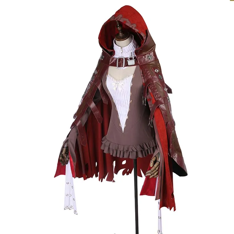 Костюм для косплея Love SINoALICE костюм мертвая Элис красное платье с капюшоном