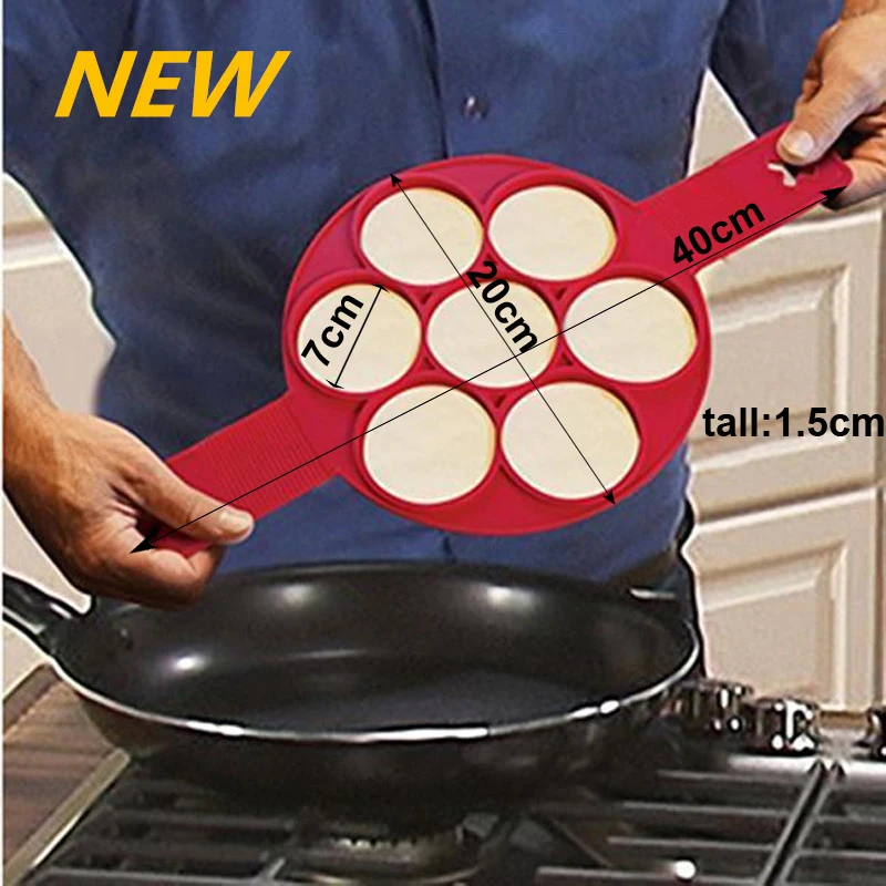 Антипригарное кольцо WALFOS из пищевого силикона для яиц печенья мяса пирога