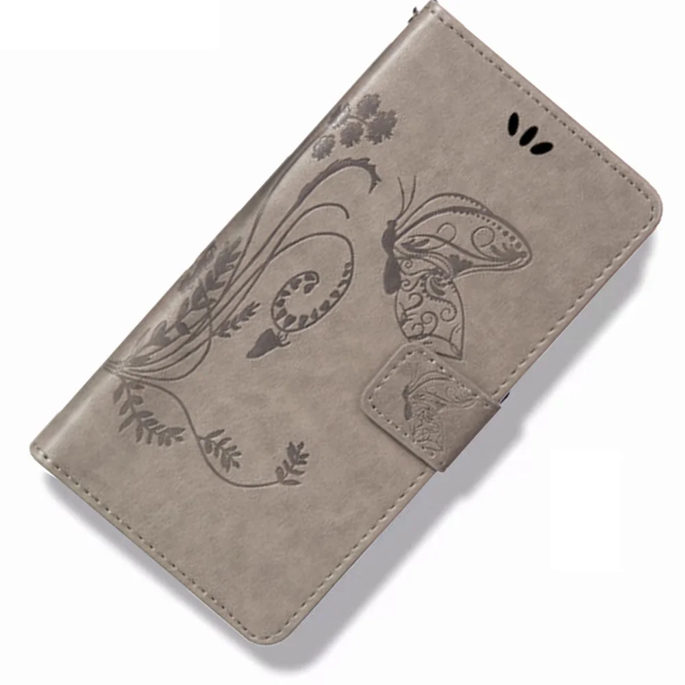 Gray Y5() кожаный чехол-книжка для huawei Y5, чехол-кошелек, магнитный чехол для huawei Y5 Y 5 Prime, чехол для телефона s - Цвет: Gray