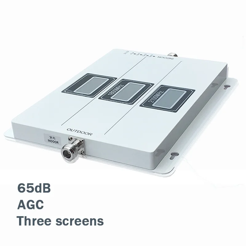 Lintratek повторитель сигнала 2G 3g 4G трехполосный сигнальный Усилитель GSM 900 2100 4