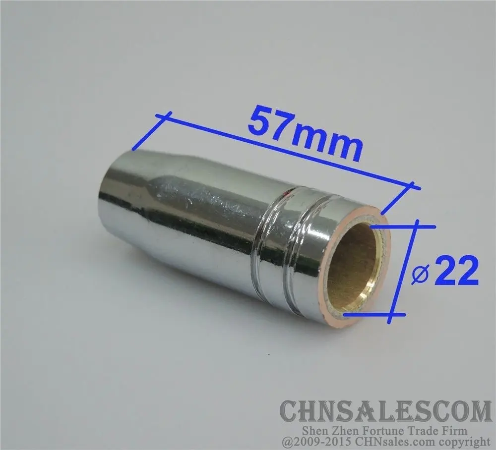 CHNsalescom 22 шт. MB 25AK MIG/MAG сварочный пистолет Контактный наконечник 0 6x28 для газовой
