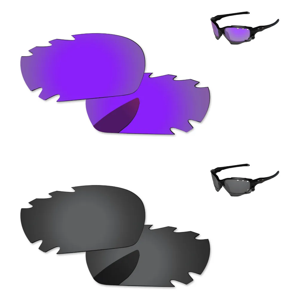 

Черный серый и плазменный фиолетовый 2 пары поляризованных сменных линз для Jawbone оправа солнцезащитных очков с вентиляцией 100% защита UVA и UVB
