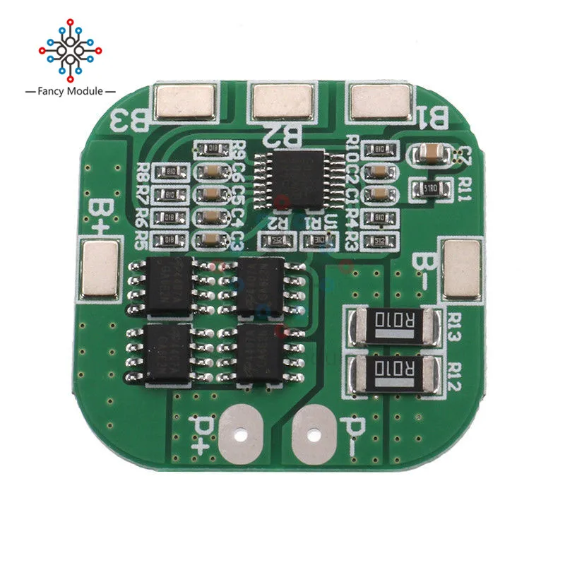 4S 14,8 в/16,8 в 20A пиковая литий-ионная BMS PCM плата защиты батареи BMS PCM для литиевых LicoO2 Limn2O4 18650 LI модуль батареи