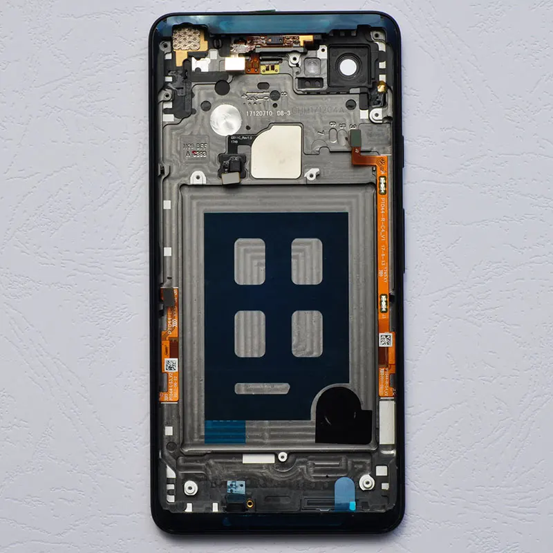 ZUCZUG металлический задний корпус с батареей для htc Google Pixel 2XL чехол для батареи задняя крышка+ Инструменты
