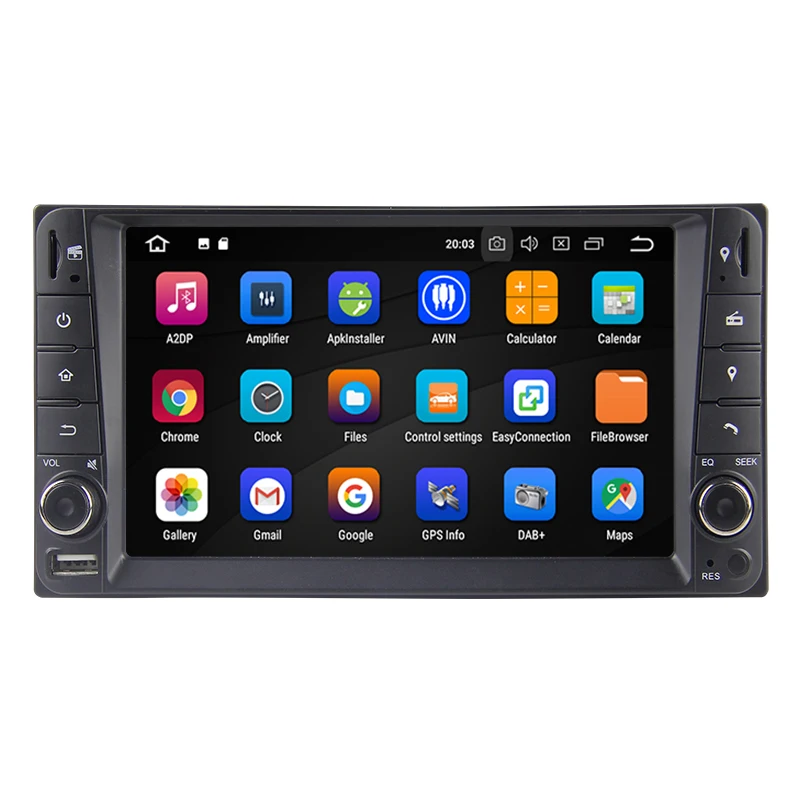 Автомагнитола 2 din с DVD плеером и GPS навигацией для Toyota Hilux VIOS Old Camry Corolla Prado RAV4 2003 2004