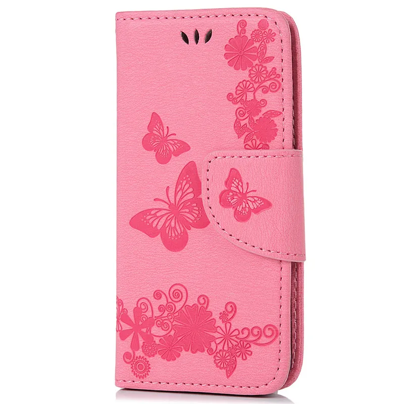 Модные 3D Тиснение кожаный чехол для Ipod Touch 5/6 защитные слотов карт телефона Флип