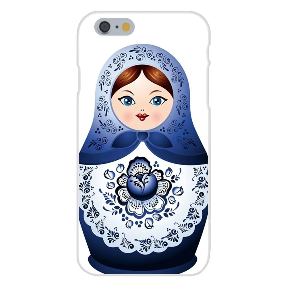 Мягкий ТПУ чехол для Apple iPhone X XS Max XR 4 4S 5 5C 5S SE 6 6S 7 8 Plus русские куклы матрешка |