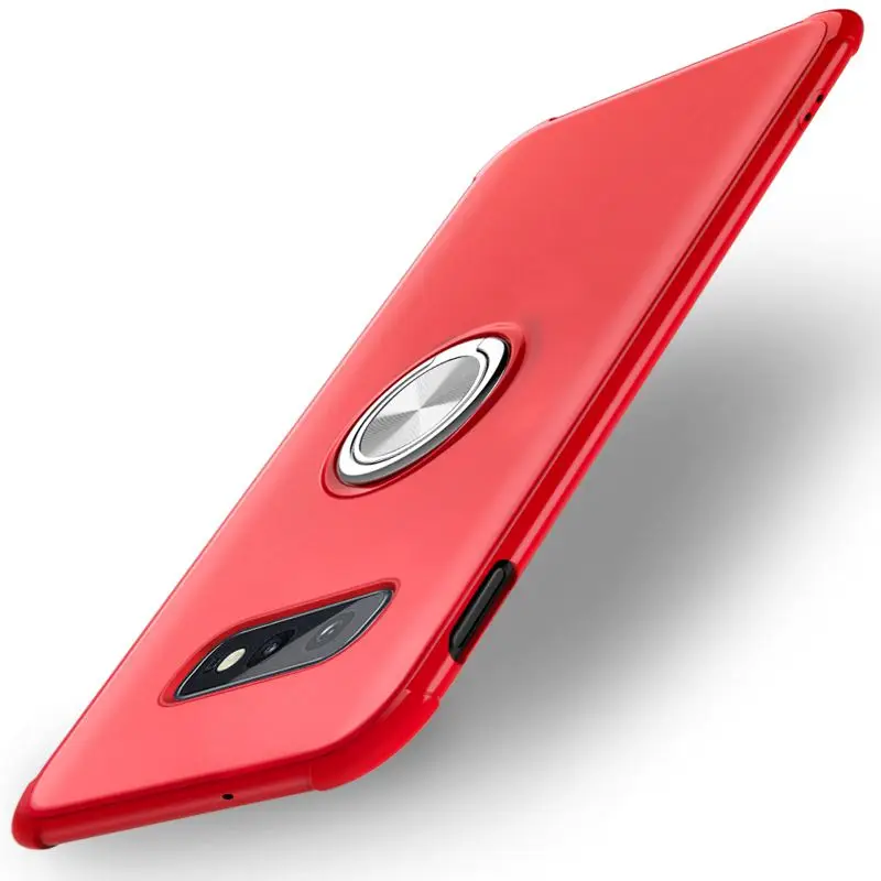 

Magnetic Car Bracket Ring Phone Case For Samsung S10 S9 Note9 Kickstand Cover For Samsung Galaxy s10 lite s9 s10 plus Note 9 s 9