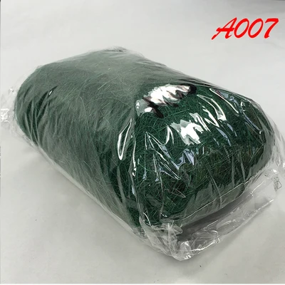 A007-Army green 50 г/упак. Натуральный сизаль деревенский наполнитель подарочной коробки свадебные украшения упаковка Цветочная коробка наполнитель Diy упаковка подарочный пакет поставки - Цвет: A007-Army green