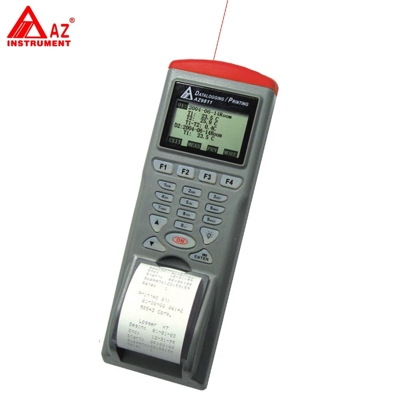 

AZ-9811 Digital Printer IR Thermometer Temp Logger