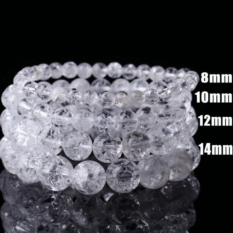 Взрывные хрустальные браслеты из кварца бисера эластичная веревка цепочка