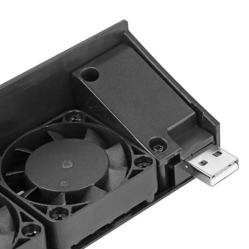 Двойной USB концентратор 4 вентилятора охлаждающая станция радиатор для Sony Playstation 3