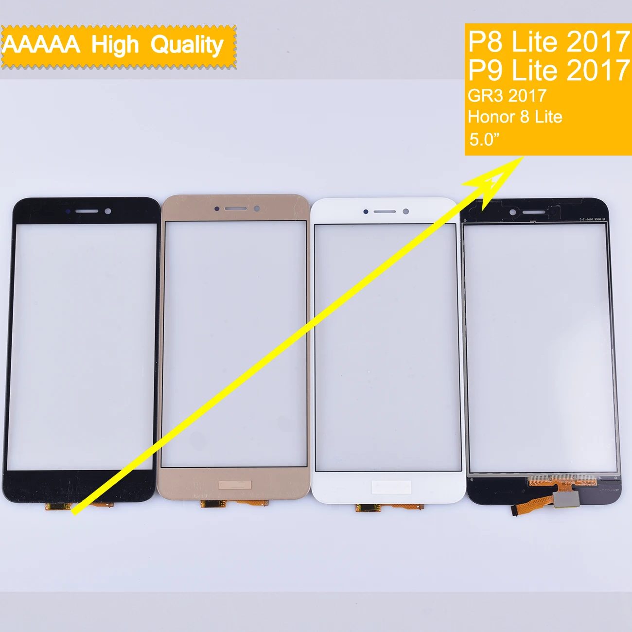 10 шт./лот для huawei P9 Lite PRA-LX1 Nova Lite GR3 P8 Lite сенсорный экран Сенсорная панель дигитайзер замена стекла