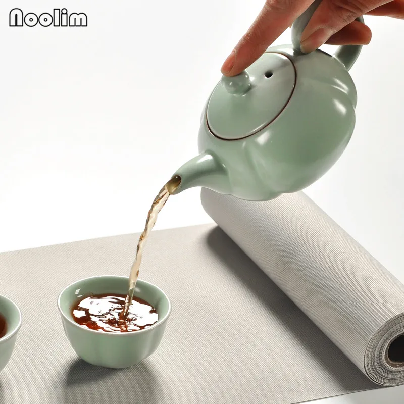 Керамический чайник винтажный офисный ручной работы посуда для напитков