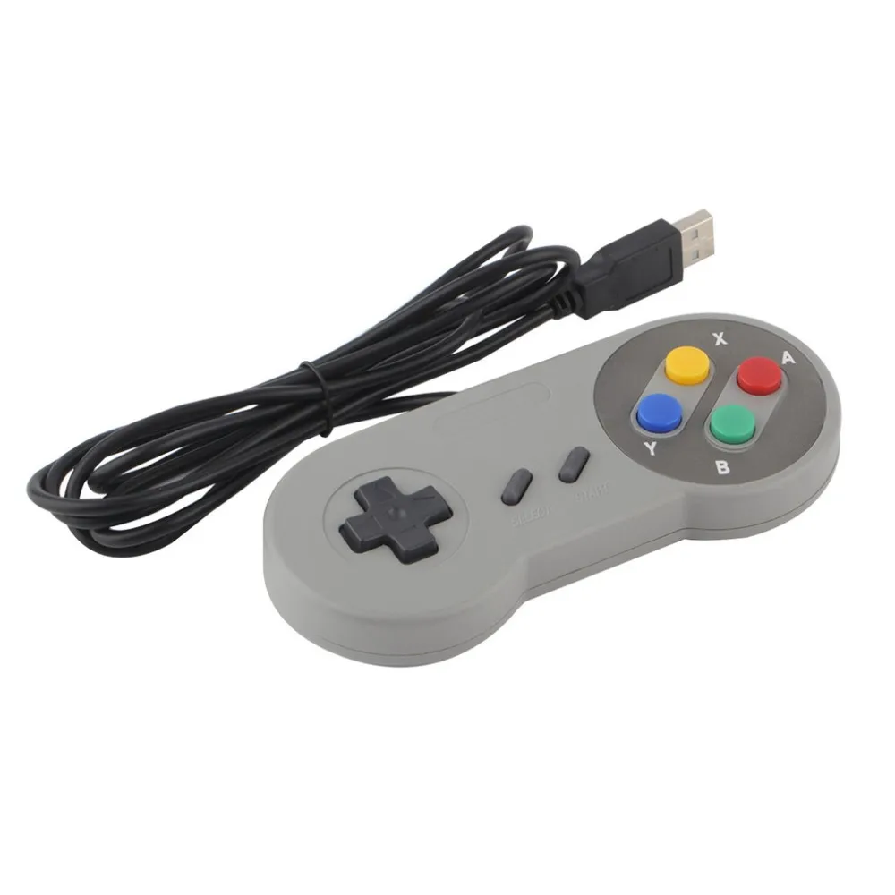 Новый супер игровой контроллер 2x для SNES USB классический геймпад ПК MAC игр