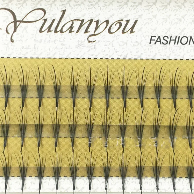 QUXINHAO Falsche Nerz Wimpern Natürliche C Curl 5D Schwarz 0 07 мм Lash удлинители красота советы большие