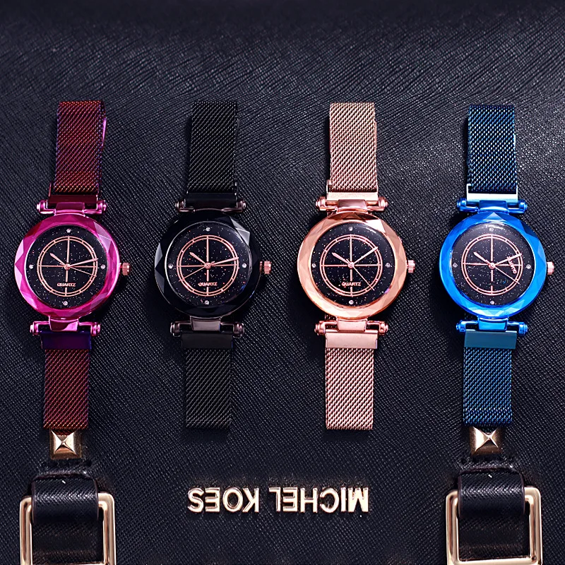 Модные наручные часы женские кварцевые из нержавеющей стали подарок для девушек