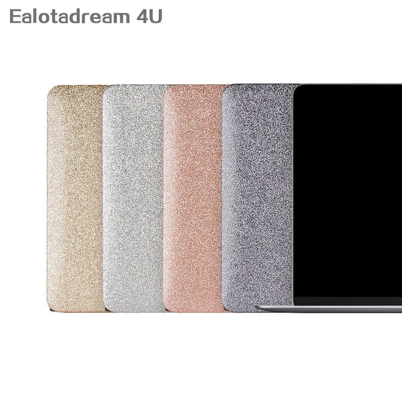 Тонкий чехол для MacBook Retina 12 13 15 A1534 A1425 A1398 Блестящий жесткий из ПВХ Роскошный