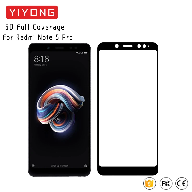 YIYONG полное покрытие для Xiaomi Redmi Note 7 Pro стекло 6 закаленное 5 защита экрана |