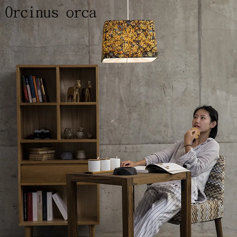 Скандинавская Современная Минималистичная Подвесная лампа в пасторальном стиле