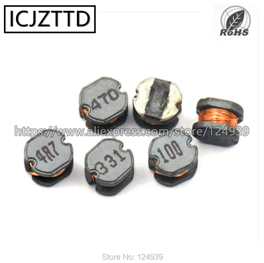20 шт. CD31 3*4*1 6 3X4X1 CD32 3*3 5*2 4 3X3 5X2 1UH 1.5UH 2.2UH 3.3UH 4.7UH 6.8UH 10UH 18UH 22UH 33UH 68UH 100UH 100UH|Индукторы| |