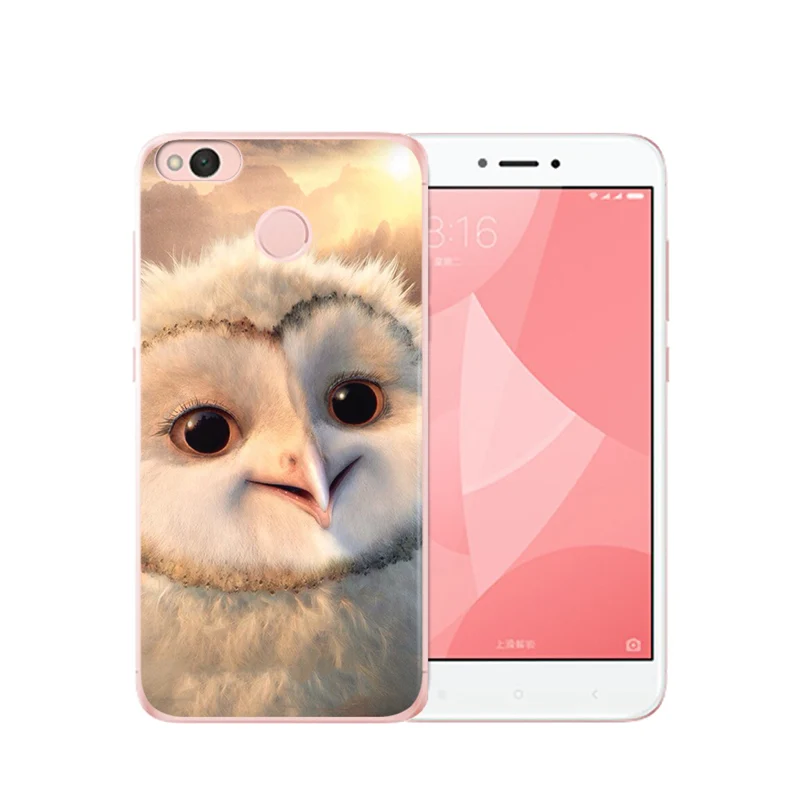 For Xiaomi Redmi 3S Pro 4X 4A 5A 5 Plus Note 3 4 6 6A Mi A1 5X A2 6X Cover phone Marvel Hero Owl rick morty Butterfly cat case |