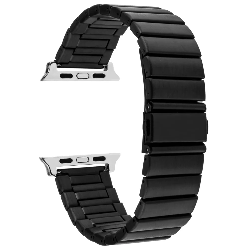 Ремешок из нержавеющей стали для iWatch Apple Watch Sport Edition 38 мм ремешок на запястье