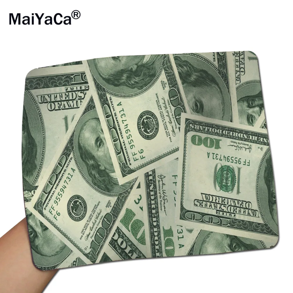 MaiYaCa долларов обои новый Размеры Мышь резиновый прокладку 18*22 см 25*29 замок и не