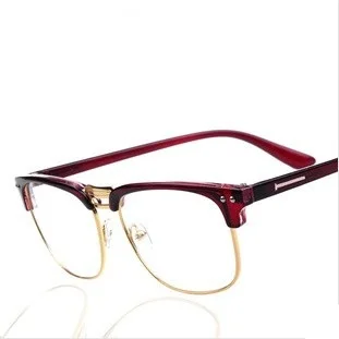 Мужские и женские очки для чтения брендовые в британском стиле с полуоправой UV400 |