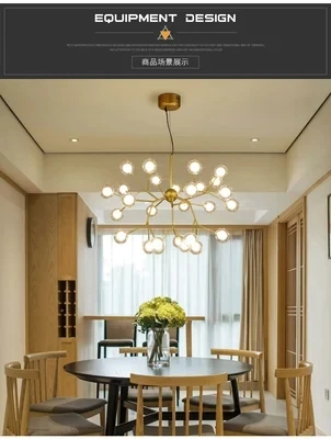 Современные двухслойные стеклянные абажуры G4 Led подвесные лампы Lustre светильники