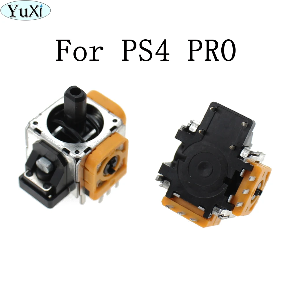 Правый/левый джойстик YuXi 3D аналоговый стик датчик для Playstation 4 PS4 Pro контроллер