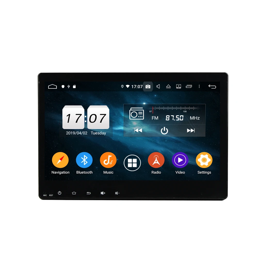 Автомобильный плеер 10 1 дюйма Android 9 0 без DVD GPS радио для Honda VEZEL HR-V 2014-2017 навигация