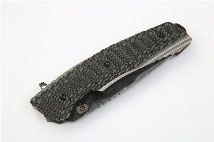 Складной нож 59HRC S35VN тактический Клинок с рукояткой G10 быстрое открытие для
