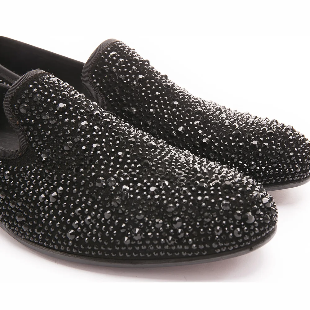 Свадебная и праздничная Мужская обувь суперзвездные тапочки на плоской подошве