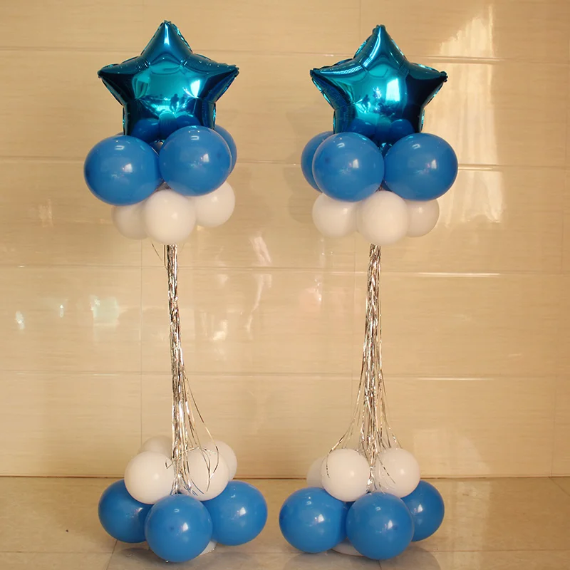 Воздушные шары колонны басы + воздушные свадьба день рождения вечеринка макет