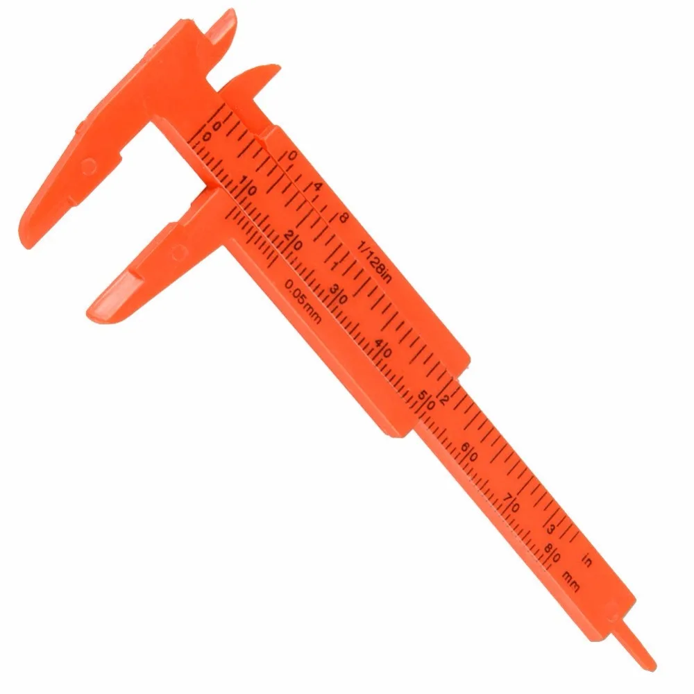 Standard 80mm Mini Plastic Precision Vernier Digital Caliper Gauge Micrometer Ruler Accurate Measurement Diagnostic Hand Tools|vernier