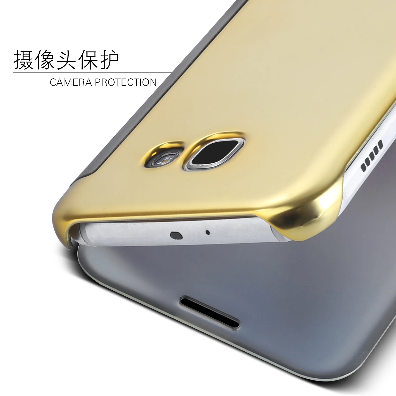 Модный чехол для макияжа с зеркальным покрытием Samsung Galaxy A3 2017 a320/A5 A520/A7 A720