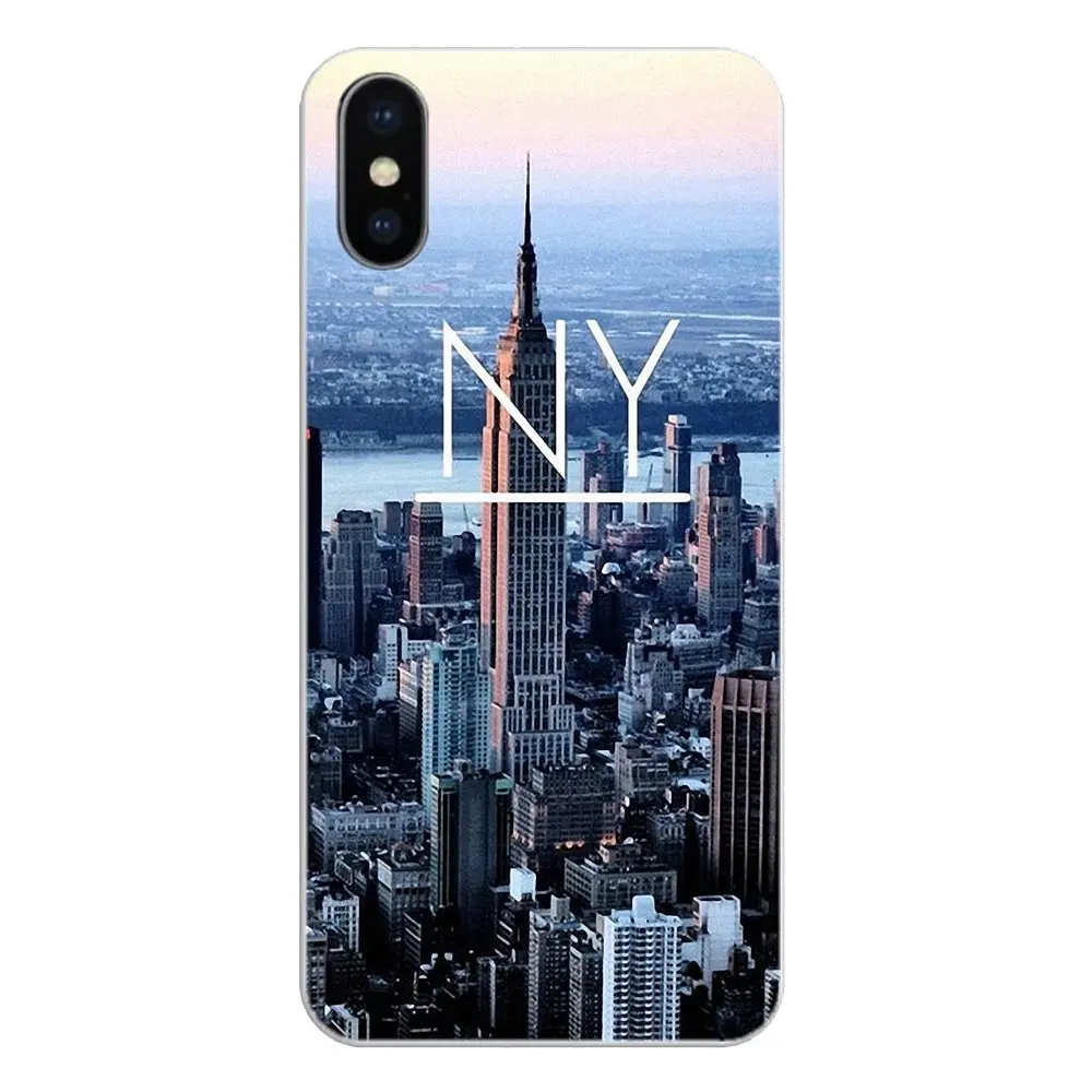 Silicone Phone Shell Cover America New york city For Xiaomi Redmi 4 3 3S Pro Mi3 Mi4 Mi4i Mi4C Mi5 Mi5S Mi Max Note 2 |