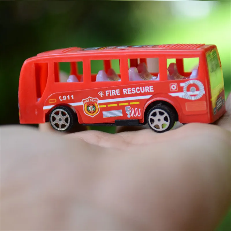 12 шт./лот детские игрушки самолет автобус автомобиль мотоцикл модель полицейской